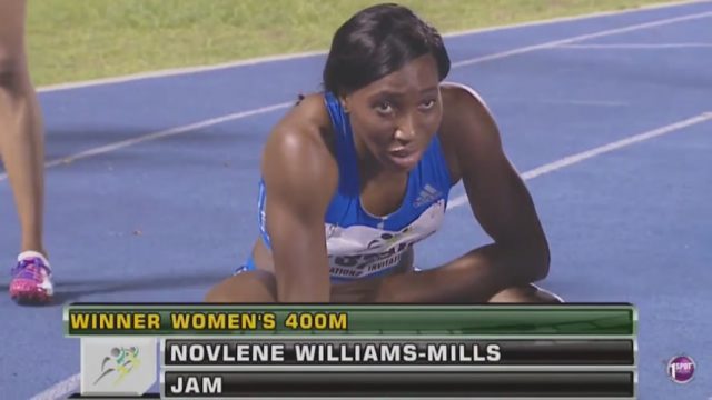 Novlene Williams Mills Wins M Ja Intl Invitational