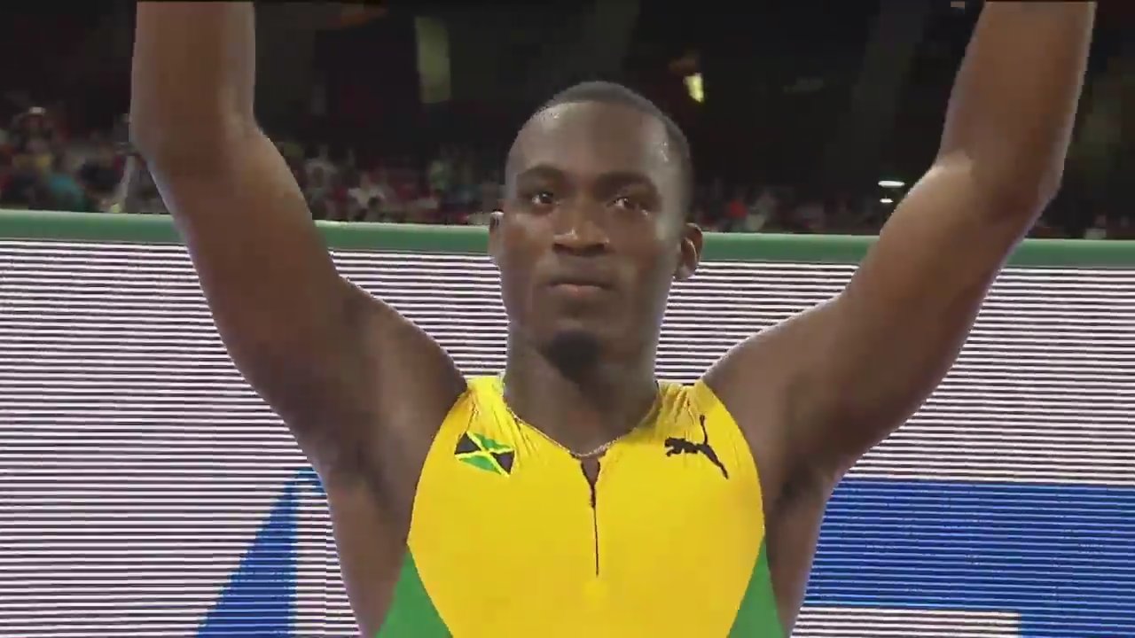 Watch: Hansle Parchment Qualifies for 110m Hurdlers Final | I AM A JAMAICAN