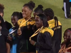 Jamaica Wins Girls' 4x100m U-18 Relay at CARIFTA 2016