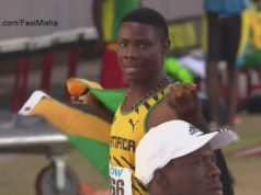 Michael Stephens Wins Boys' 200m U-18 at CARIFTA 2016