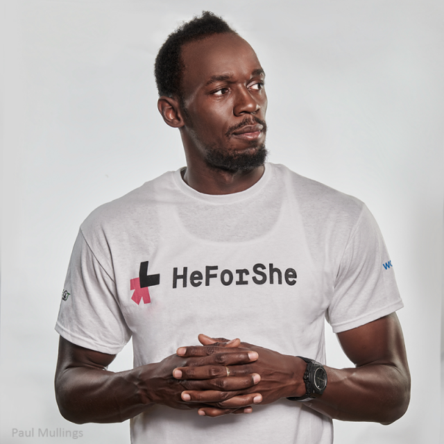 Usain Bolt Has Signed On To The HeForShe Campaign