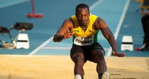 Damar Forbes Second in Long Jump at London Diamond League