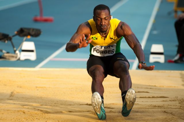 Damar Forbes Second in Long Jump at London Diamond League