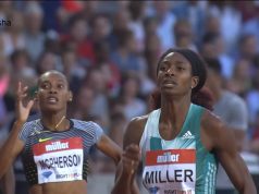 Stephenie-Ann McPherson 2nd in 400m at London Diamond League