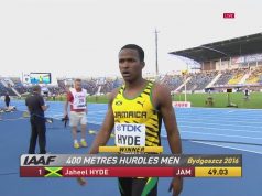 Jaheel Hyde Wins GOLD in 400m Hurdles at World U-20 Championships