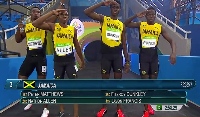 Jamaica Wins Silver : Men's 4x400m Relay at Rio Olympics