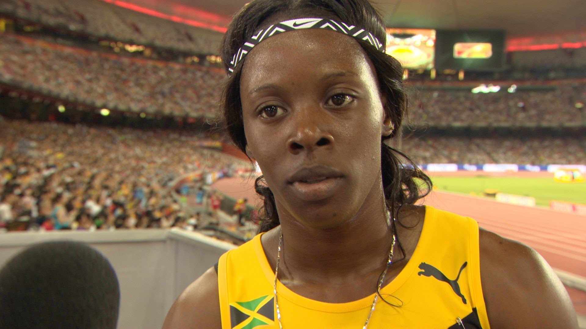 Shericka Jackson Wins Heat 7 of Women's 400m at Rio Olympics