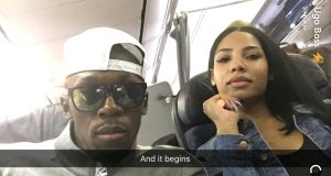 Usain Bolt + GF Kasi Jets off for Much-Needed Vacation