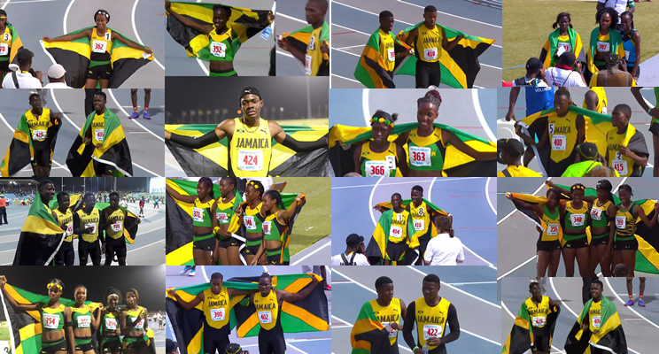 Jamaica Win 86 Medals at CARIFTA Games 2017