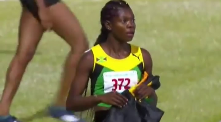 Jamaica's Girls' 4 x100m Under-18 Relay Team Disqualified