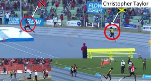 Christopher Taylor Chases GOLD in Boys' 4x400m at CARIFTA Games 2017