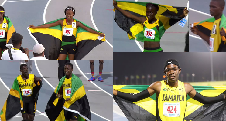 Jamaica Dominated Day 1 of 2017 Carifta Games with 28 Medals