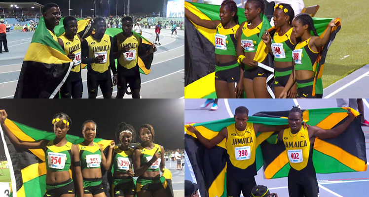 Jamaica on top with 54 medals at Carifta Games 2017 on Day 2
