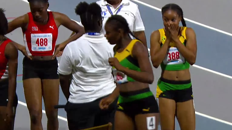 Kevona Davis Wins 100m Gold U-18 at 2017 CARIFTA Games