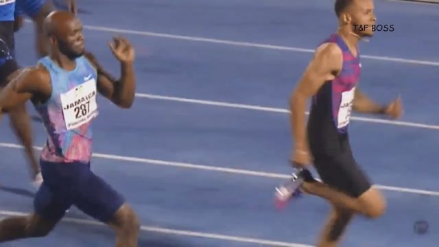 Andre De Grasse beats LaShawn Merritt in 200m Jamaica Invitational