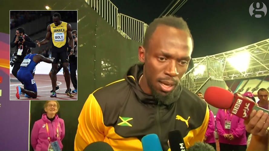 Usain Bolt says Gatlin deserved 100m Gold