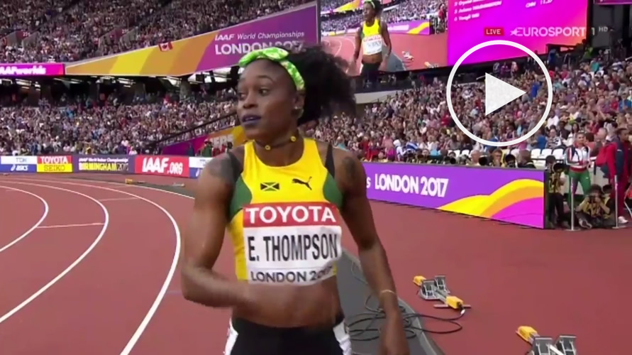 Elaine Thompson Wins 100m Heat, Qualifies for semifinal at World ...