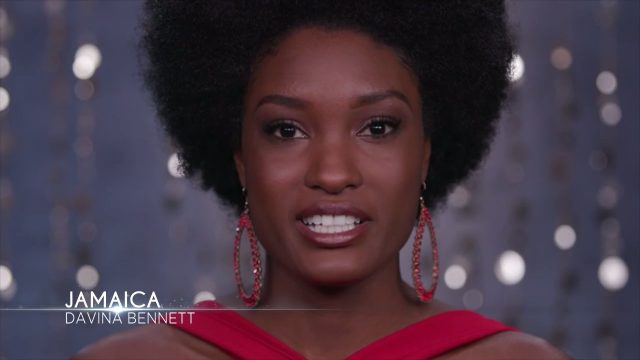 Miss Jamaica, Davina Bennett, makes Miss Universe Top 10