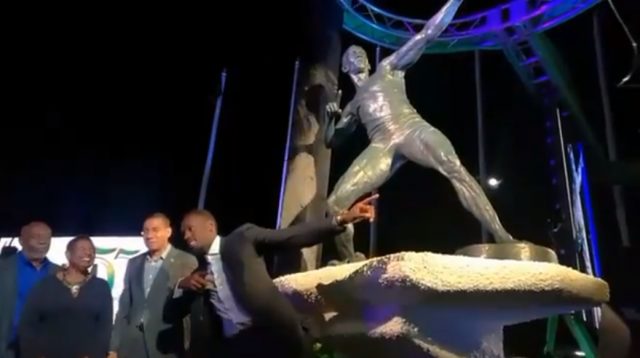 Usain Bolt Statue Unveiled in Kingston