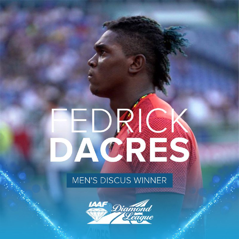 Fedrick Dacres wins Rome Diamond League discus event