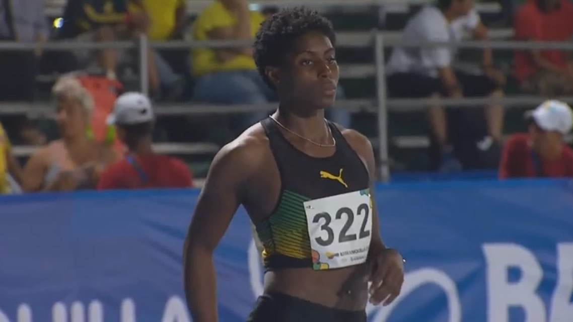 Jodean Williams Semi, Qualifies For 200m Final At Central American And Caribbean Games