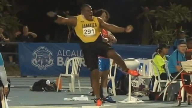 O'Dayne Richards Smashes Shot Put Record at Central American and Caribbean Games