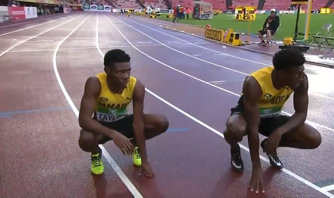Jamaicans Taylor, Sawyers win 400m silver and bronze at World Under 20 Championship Tampere