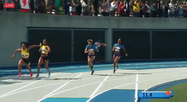 Team Jamaica won Women's 4x100m relay silver at NACAC Championships – Toronto