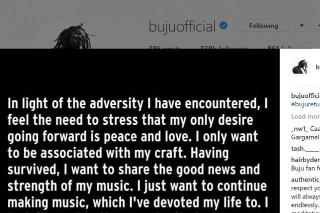 Buju Banton shares open letter with fans ahead of prison release