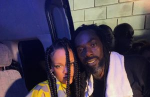 Rihanna shares selfie with Buju Banton after meeting at Barbados Concert