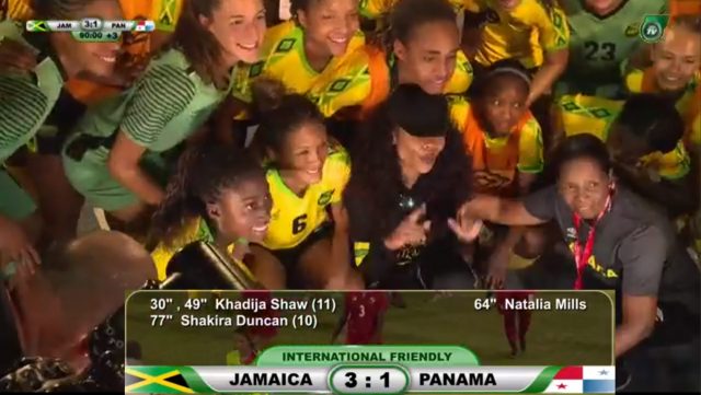 Reggae Girlz defeat Panama 3-1 in World Cup farewell match