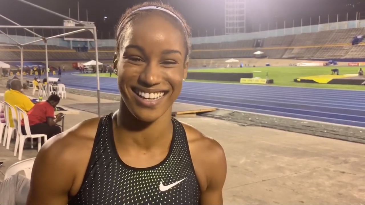 Briana Williams breaks Jamaican 100m Junior Record for the 3rd time this month