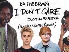 Chronixx, Koffee join Ed Sheeran and Justin Bieber on 'I Don't Care' remix