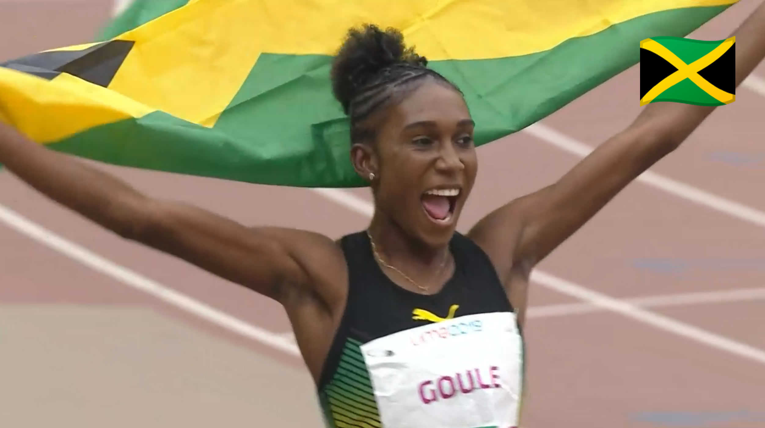 Latoya Goule becomes 1st Jamaican to win PanAm Games 800m Gold