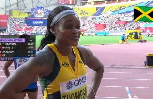 Watch: Elaine Thompson Wins 100m Heat, Advances To World Champs Semifinal