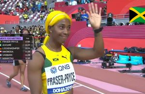 Watch: Shelly-Ann Fraser-Pryce wins 100m heat, advances to World Champs semifinal
