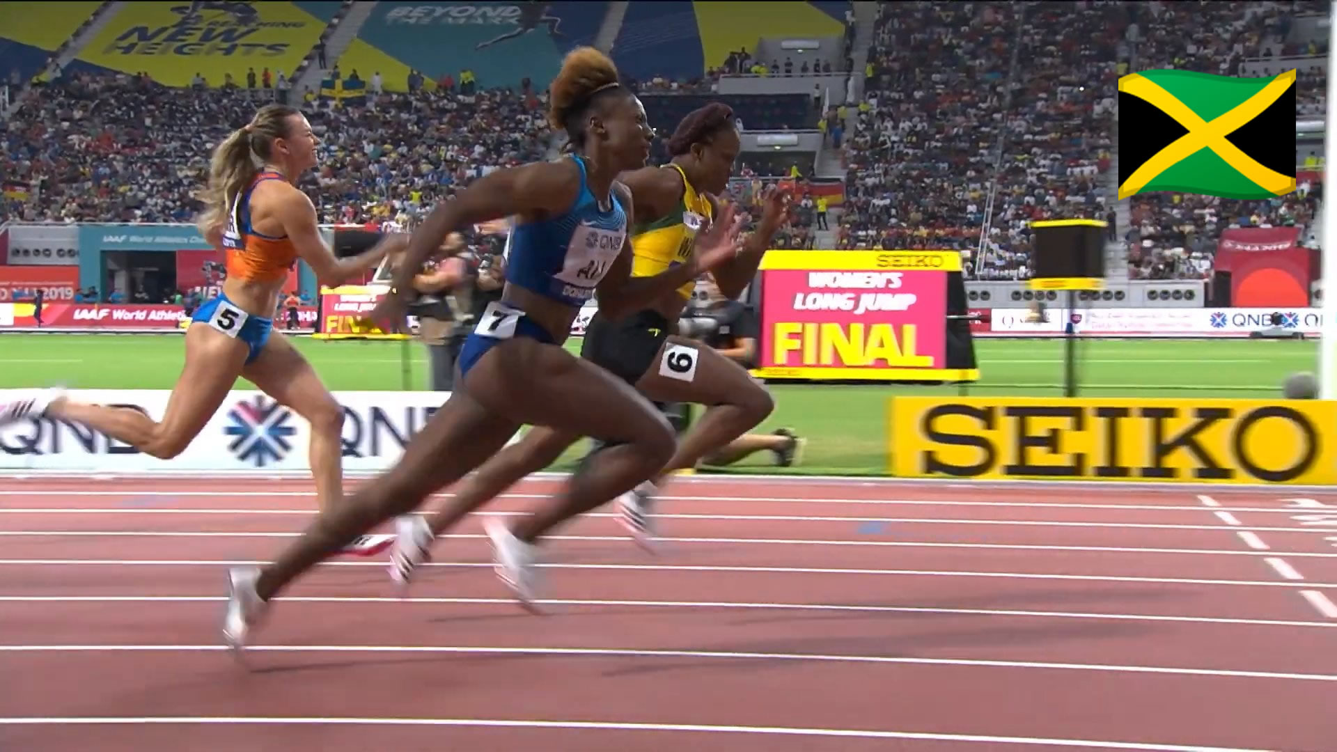Watch: Danielle Williams wins 100m Hurdles semi, advances to World Champs Final