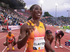 Rushell Clayton leads Jamaican 1-2-3 sweep in Oslo 400m hurdles