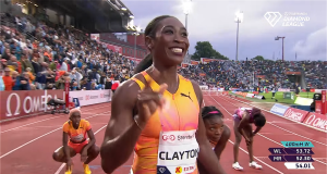 Rushell Clayton leads Jamaican 1-2-3 sweep in Oslo 400m hurdles