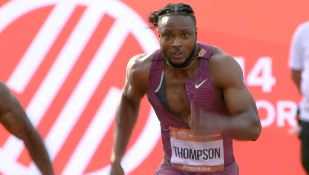 Watch Kishane Thompson WIN 100m in Hungary ahead of the 2024 Paris